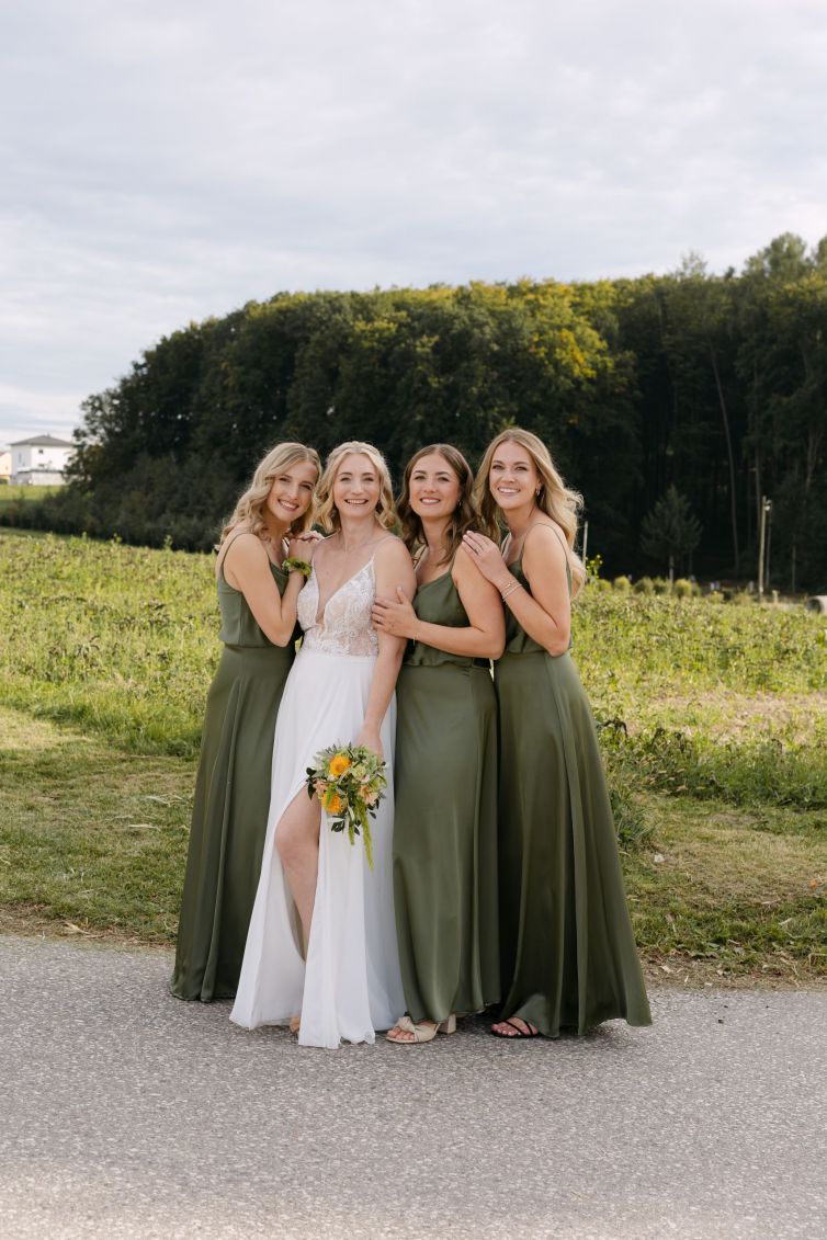 Braut- & Brautjungfernstyling